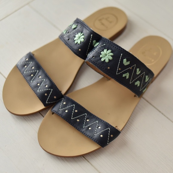 Jack Rogers Adair 10 EUC leather sandal - Picture 4 of 13